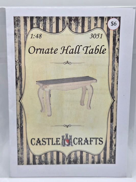 Kit - Ornate Hall Table 1:48 #3051