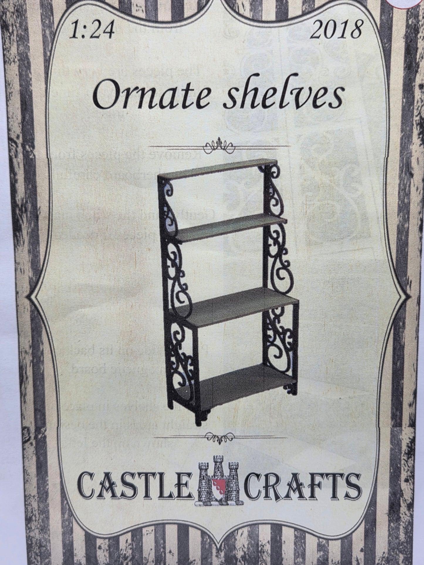 Kit - Ornate Shelves 1:24 #2018