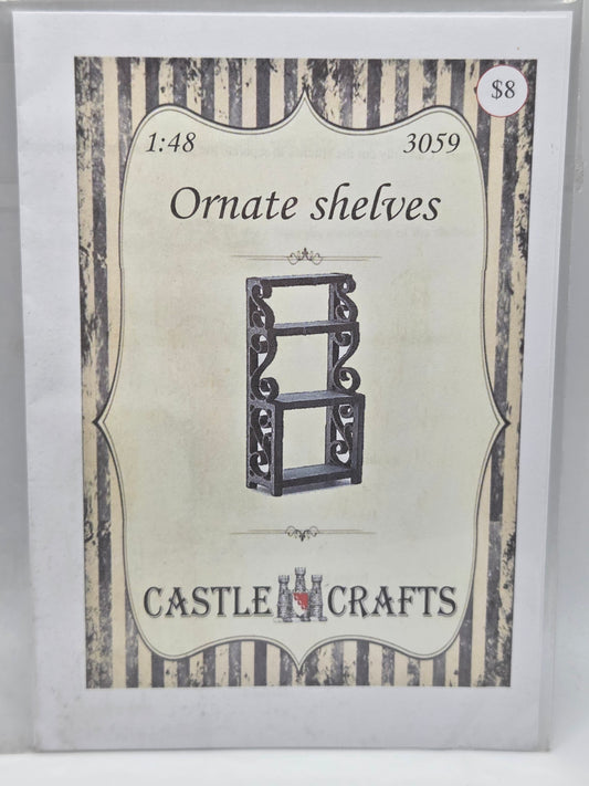 Kit - Ornate Shelves 1:48 #3059