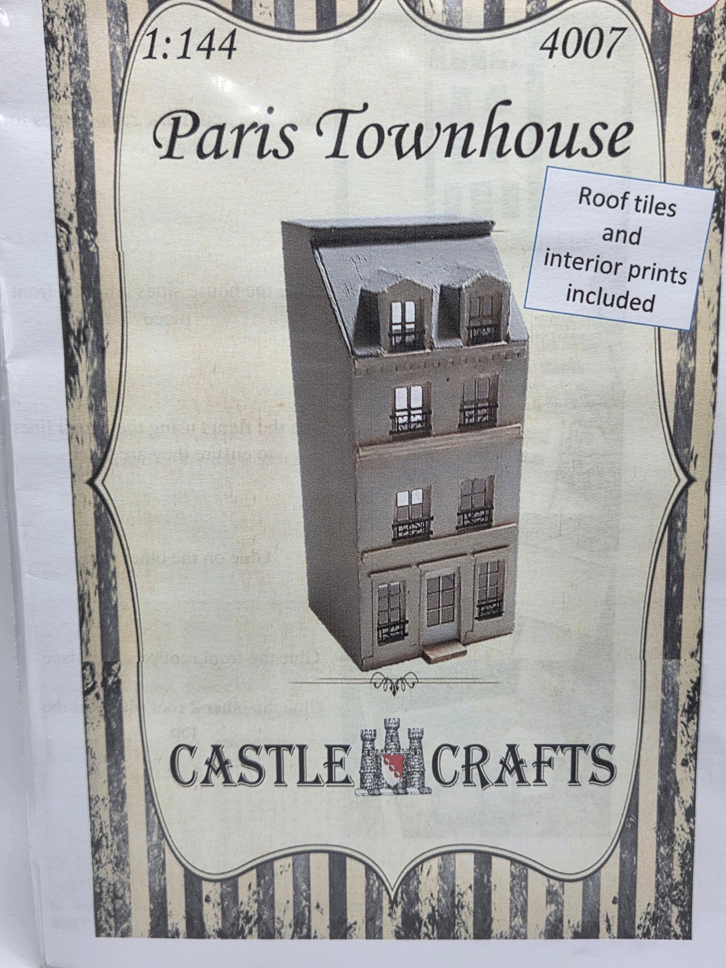 Kit - Paris Townhouse 1:144 #4007