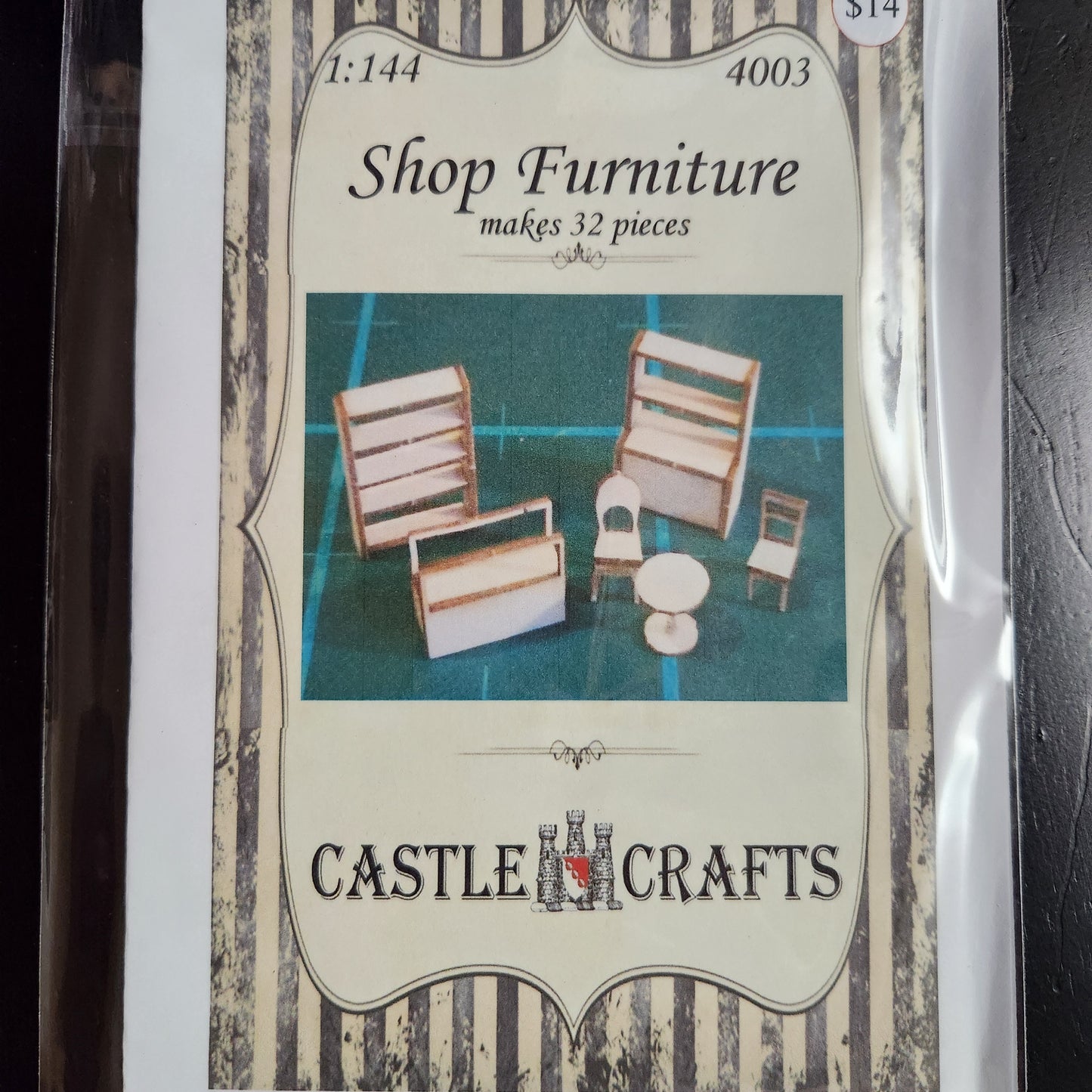 Kit - 1:144 Shop Furniture #4003