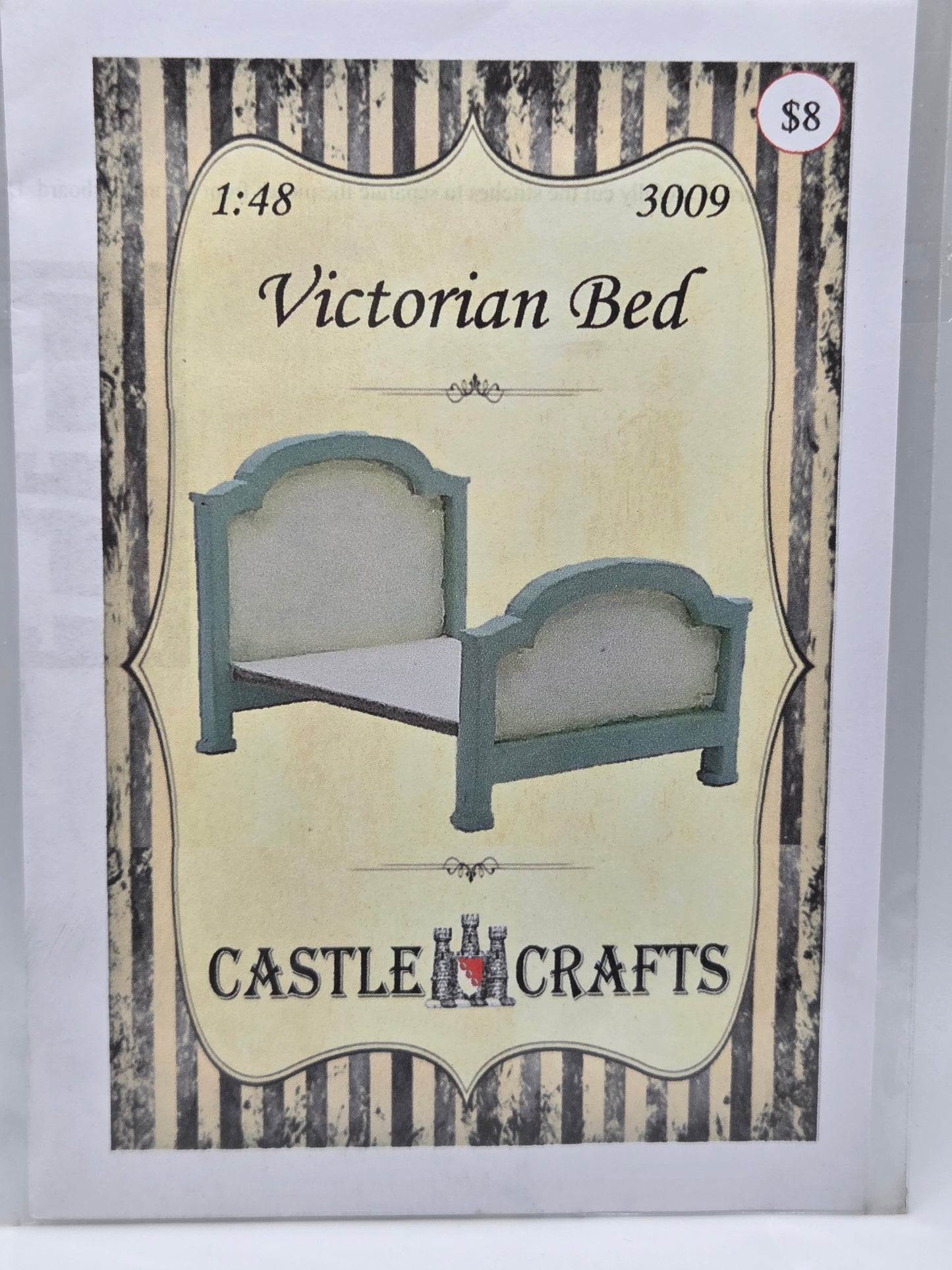 Kit - Victorian Bed 1:48 #3009