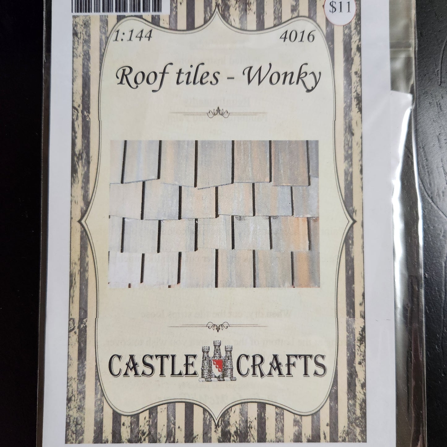 Kit - 1:144 Roof Tiles - Wonky #4016