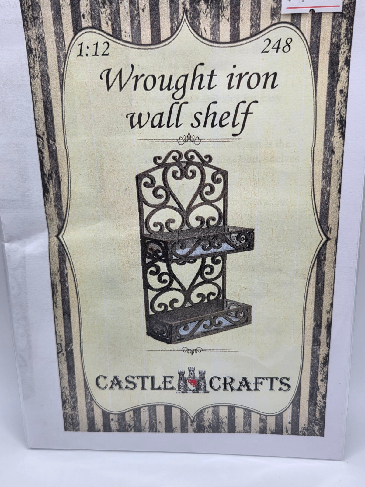 Kit - Wrought Iron Wall Shelf #248