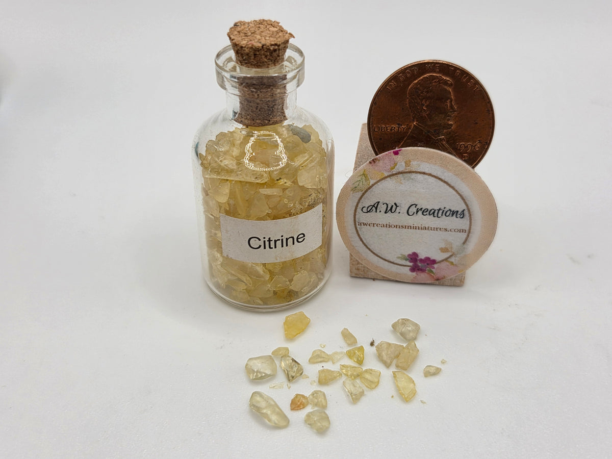 Jar of Natural Stones