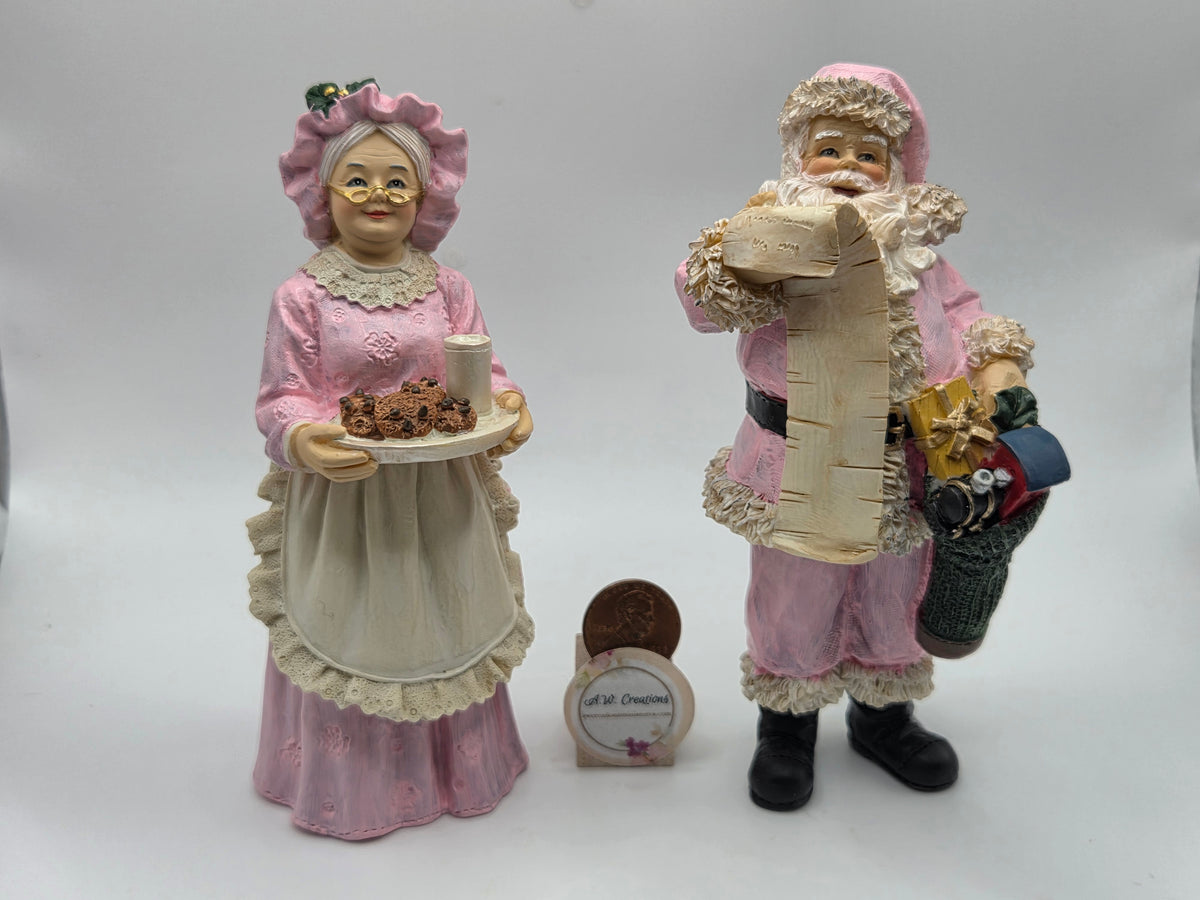 Santa & Mrs. Clause - Pink