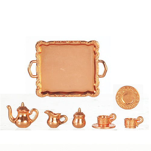 Tea Set - Copper