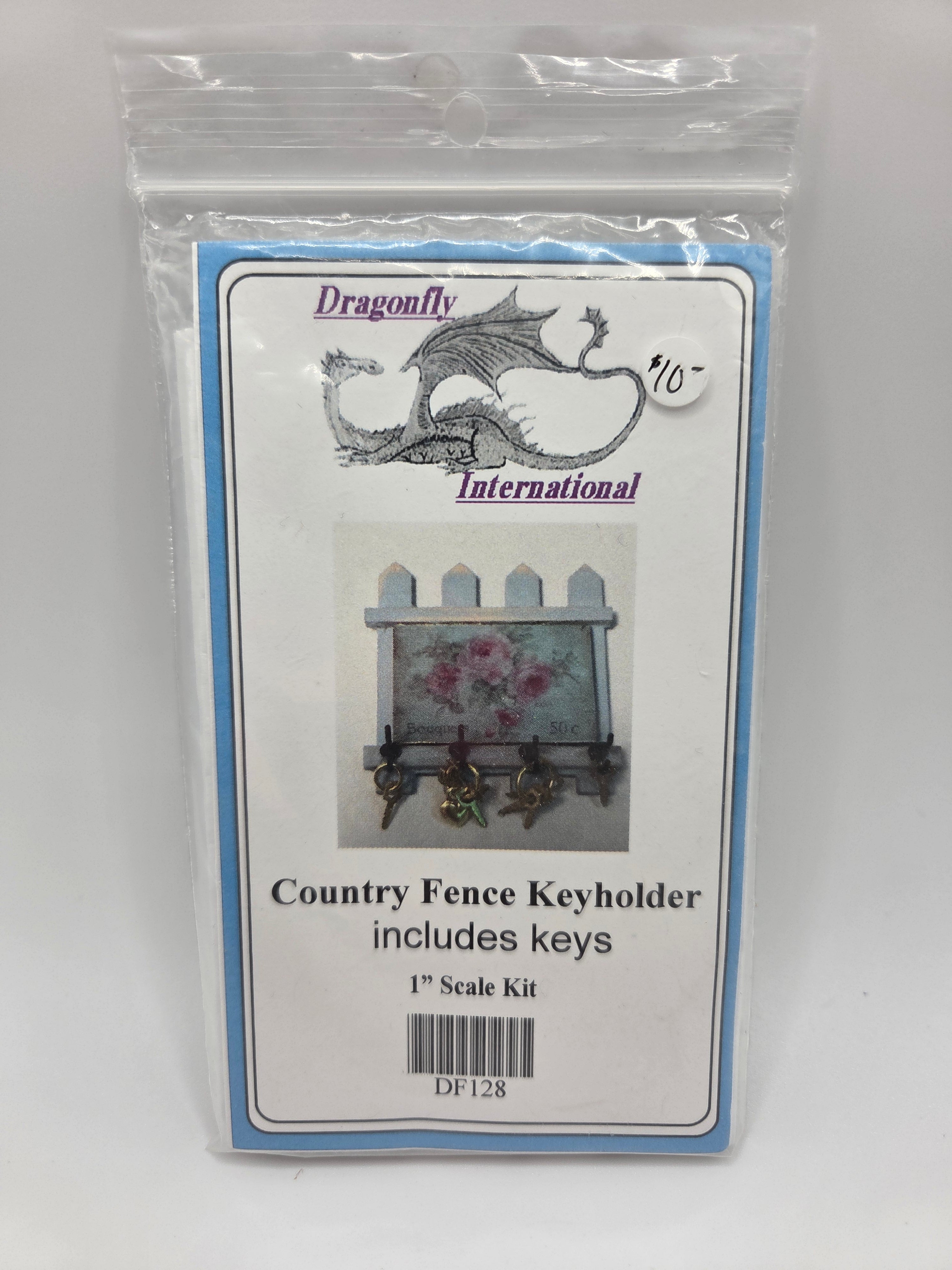 Kit - Country Fence Keyholder – A.W. Creations Miniatures
