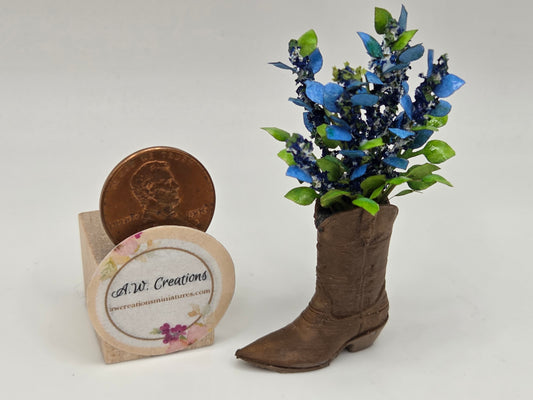 Cowboy Boot - Blue Bonnets