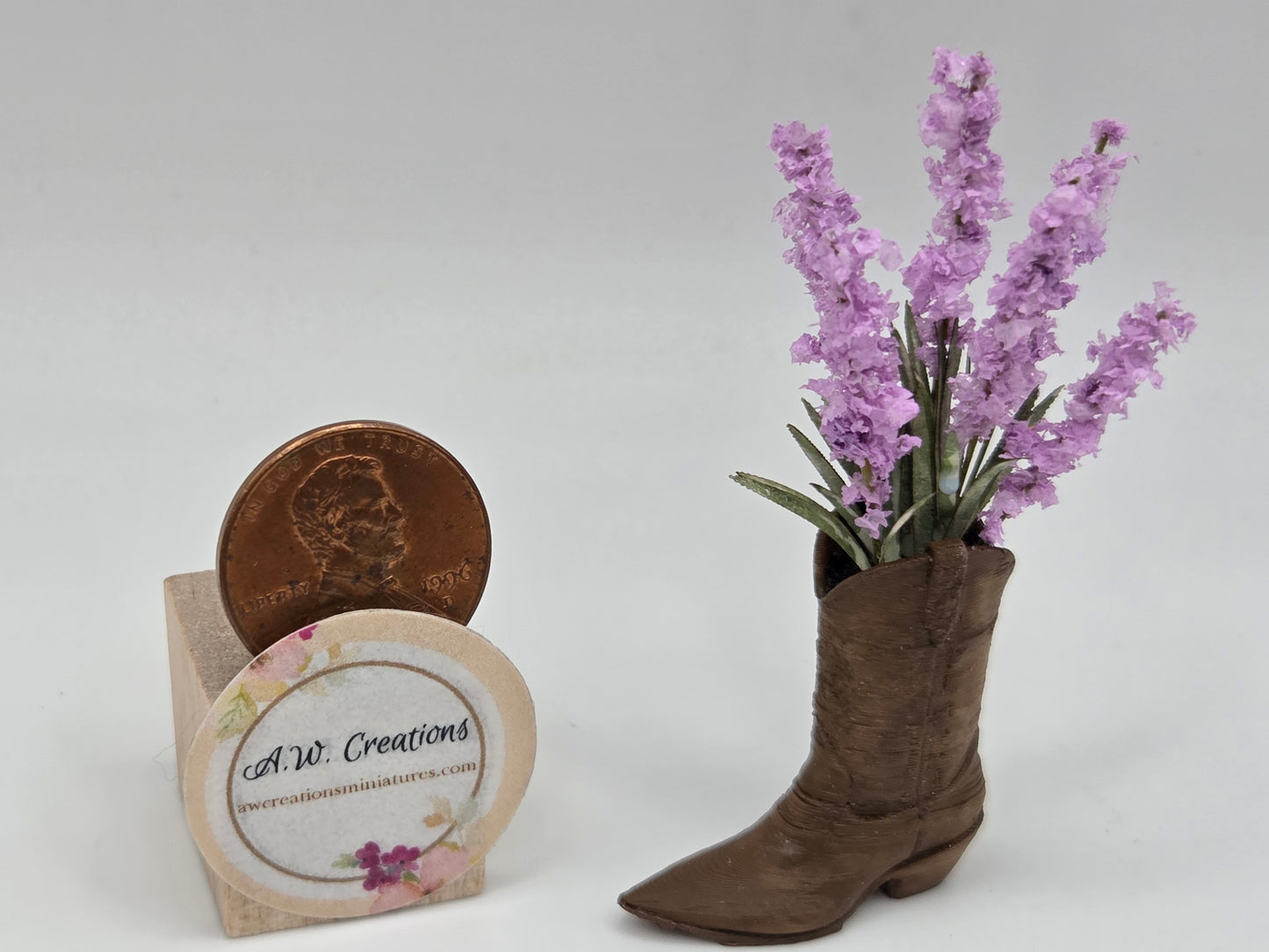 Cowboy Boot - Light Lavender