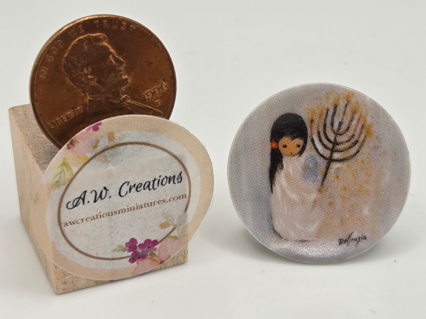 DeGrazia Miniature Plate - Festival of Lights