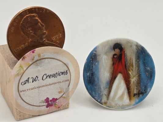 DeGrazia Miniature Plate - Little Madona