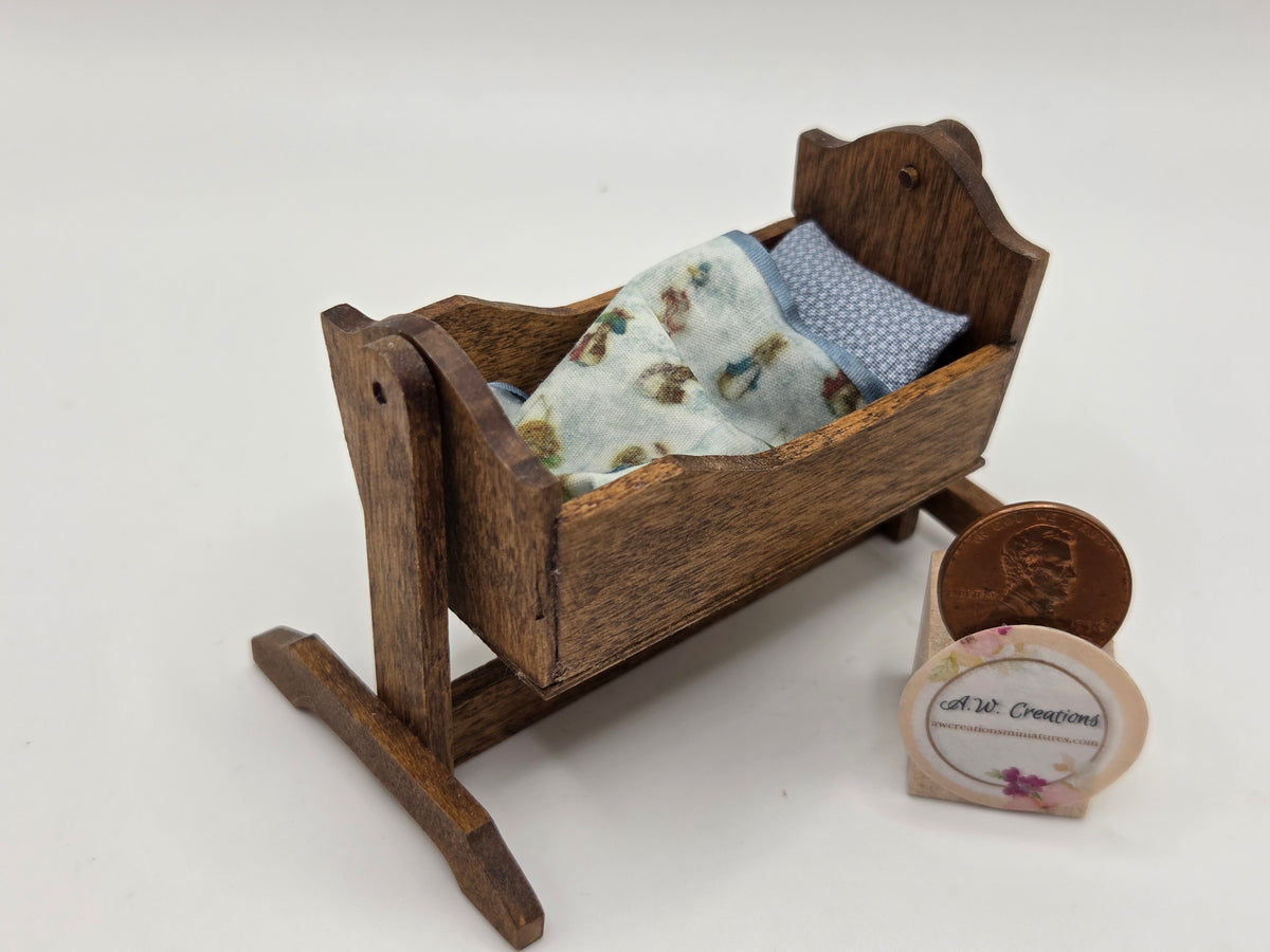 Baby Cradle - Blue Rabbit