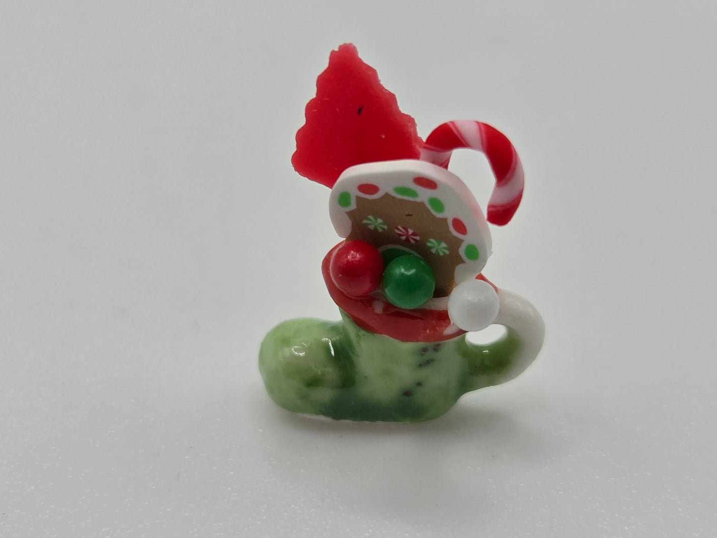Elf Boot Mug filled with Christmas Candy