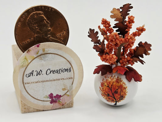 Fall Leaf Arrangement