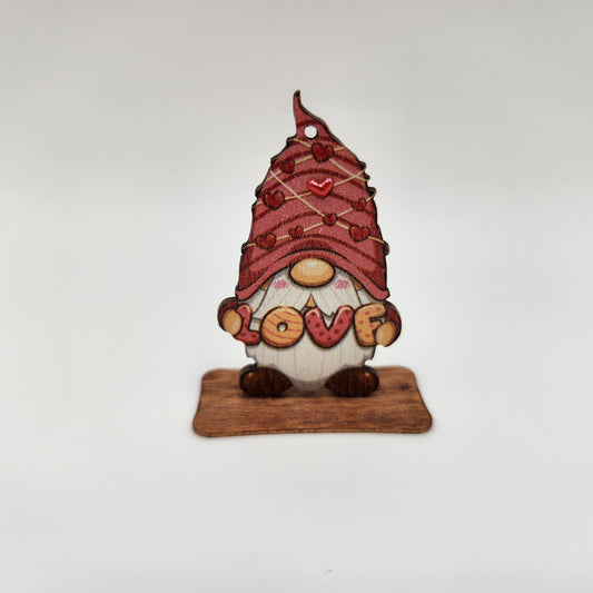 Wooden Gnome Decorations