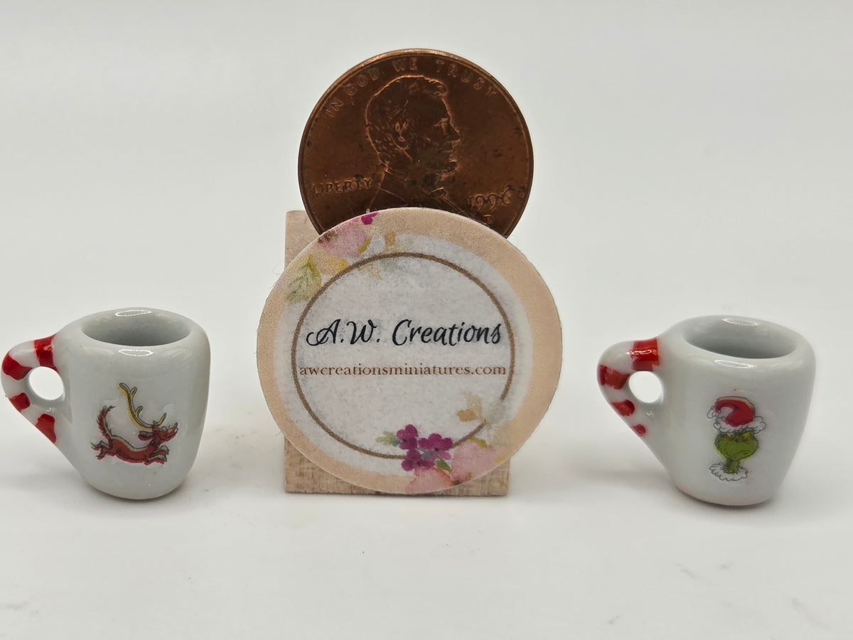 Christmas Mug - Grinch Themed