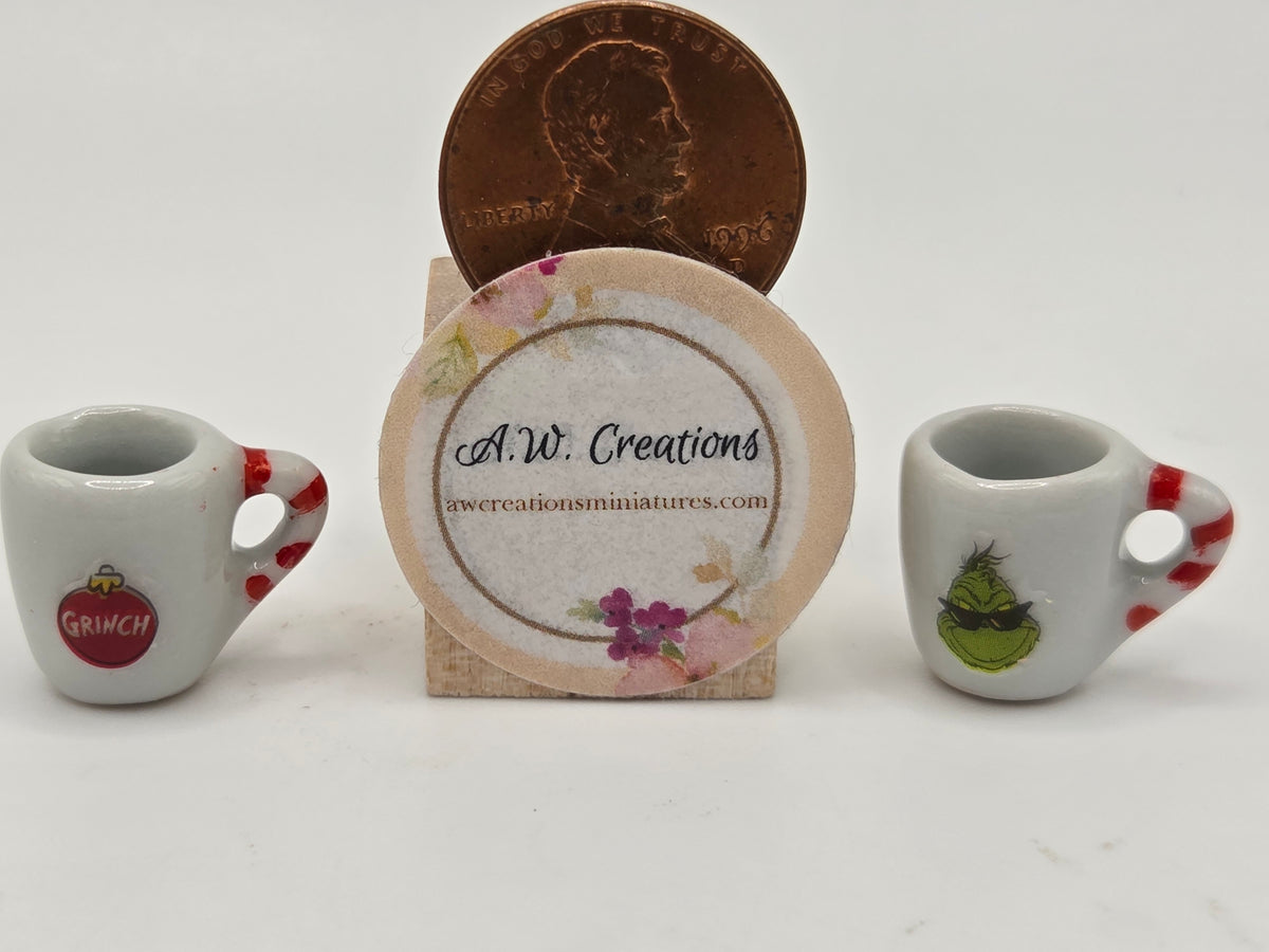 Christmas Mug - Grinch Themed