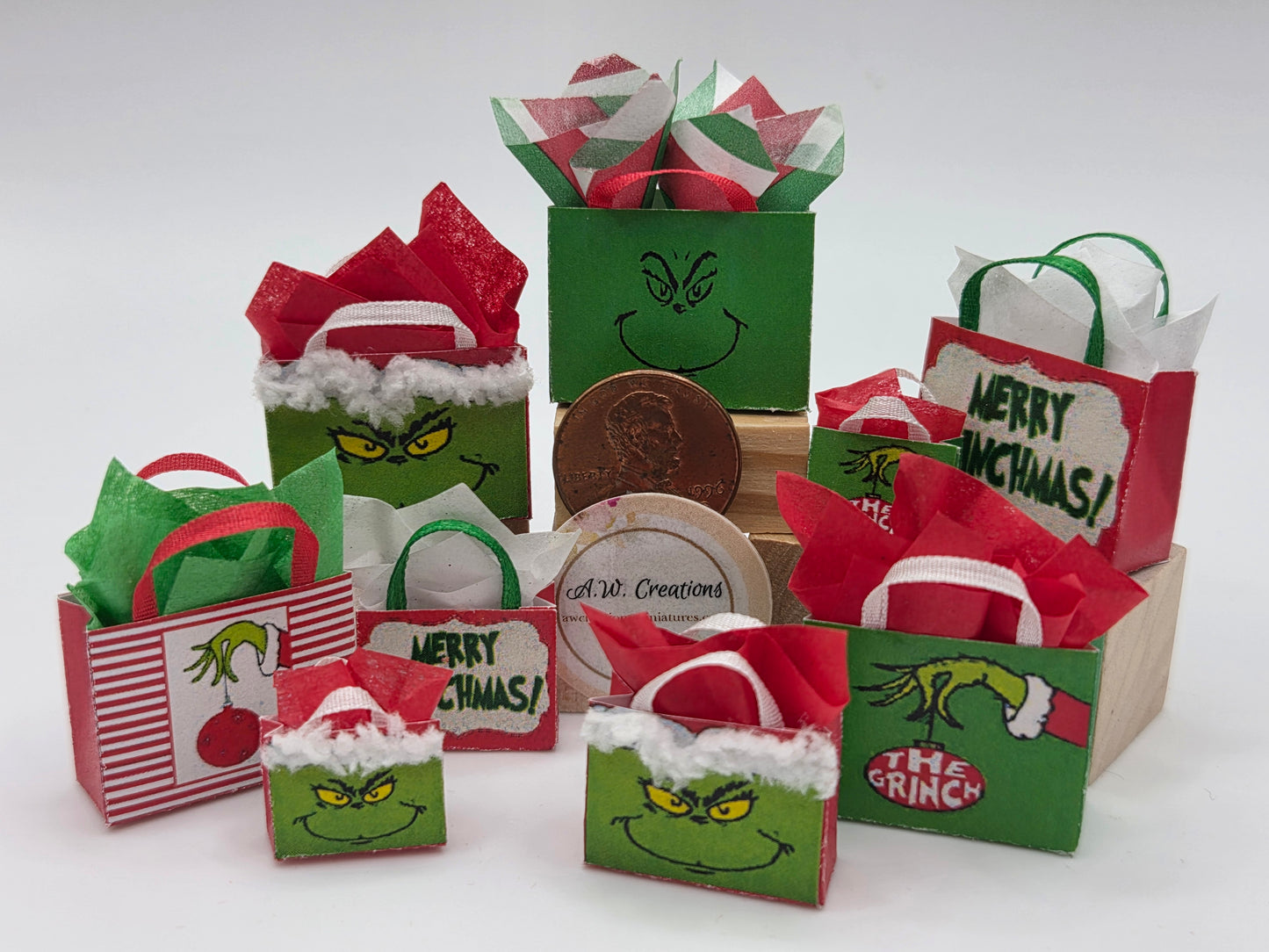 Shopping Bag - Grinch