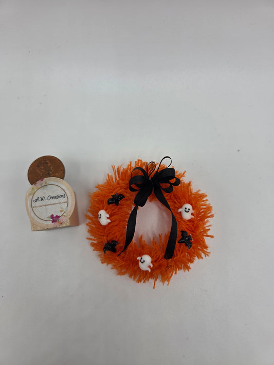 Halloween Wreath - Ghosts & Bats