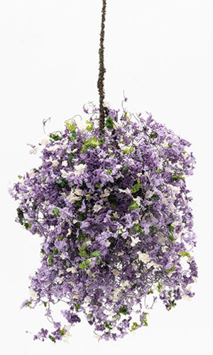 Hanging Basket - Purple Petunia Large