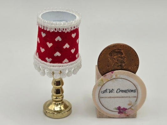 Lamp Non-working - Red Hearts