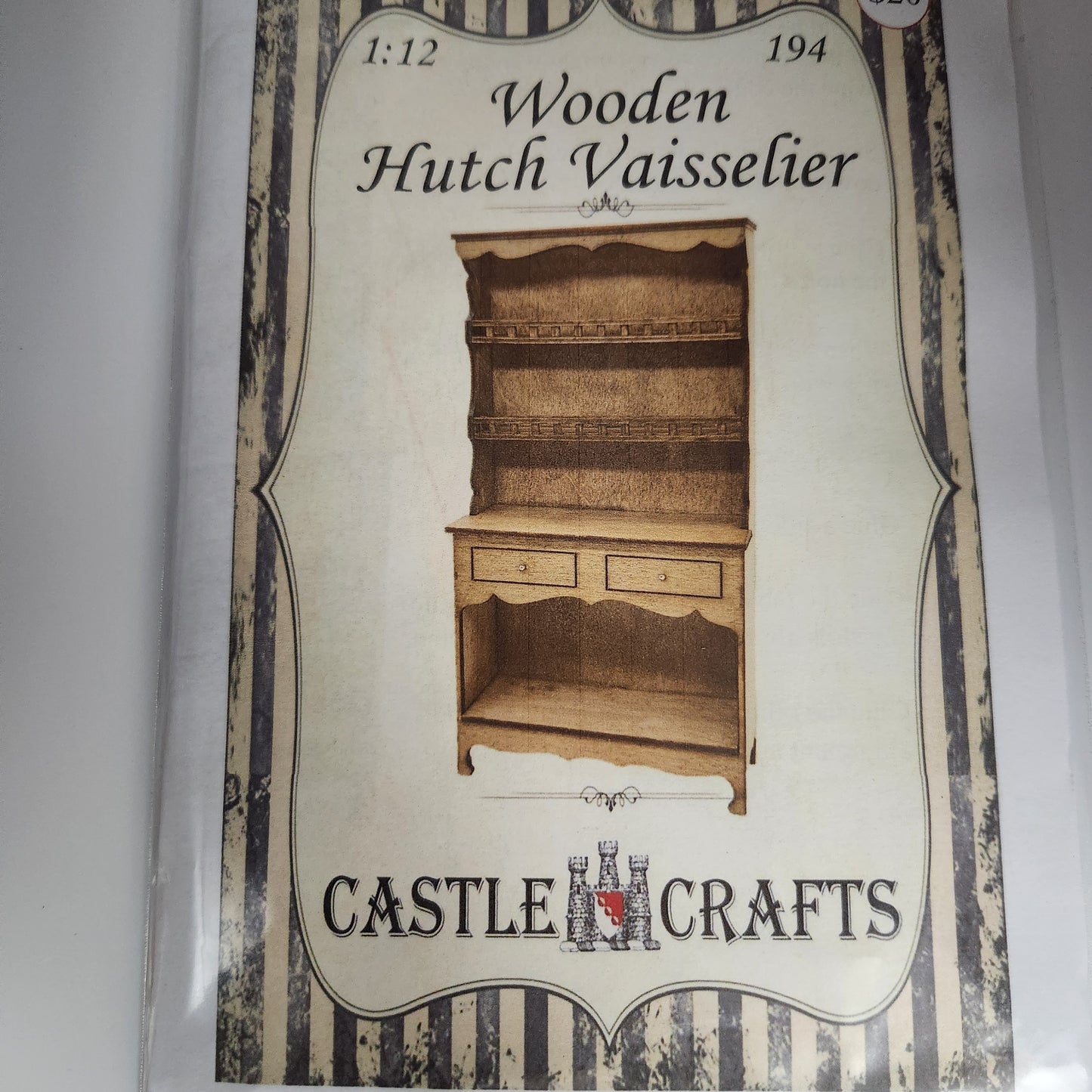 Kit - Wooden Hutch Vaisselier #194