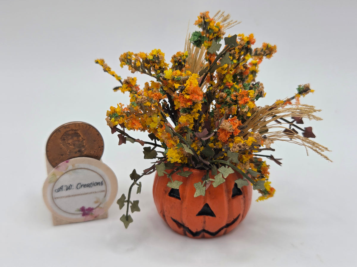 Jack-O-Lantern Porch Pot