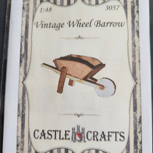 Kit - 1:48 Vintage Wheel Barrow #3057