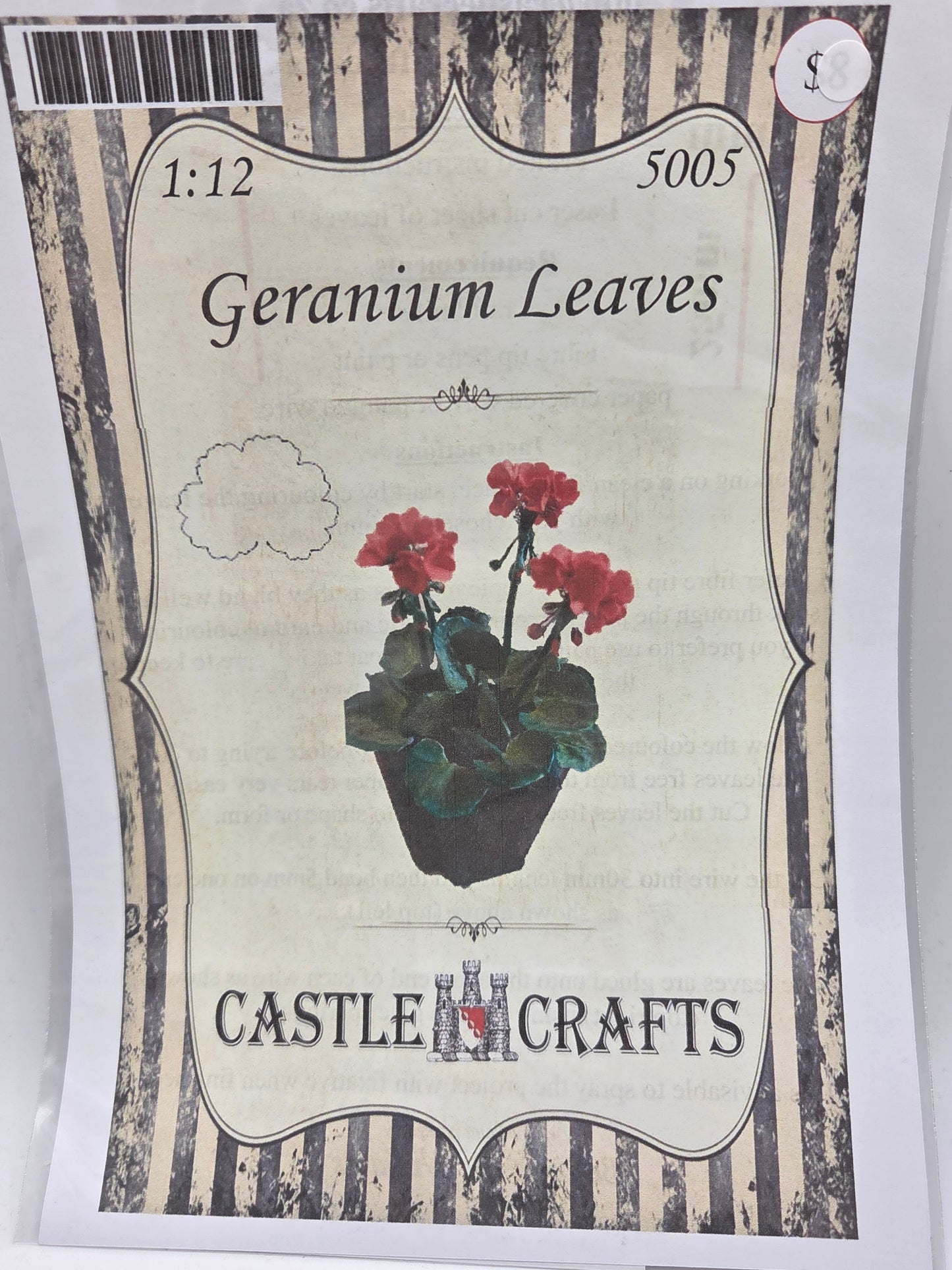 Kit - Geranium Leaves #5005