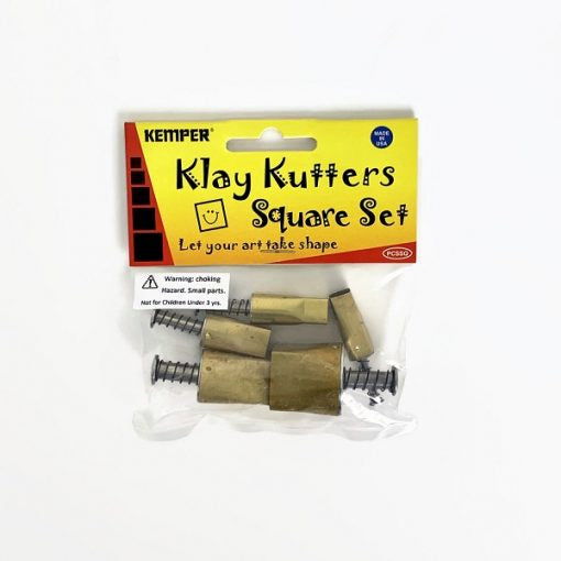 Kemper Klay Kutters - Square Set