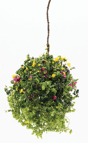 Hanging Basket - Love You Hot Pink, Large