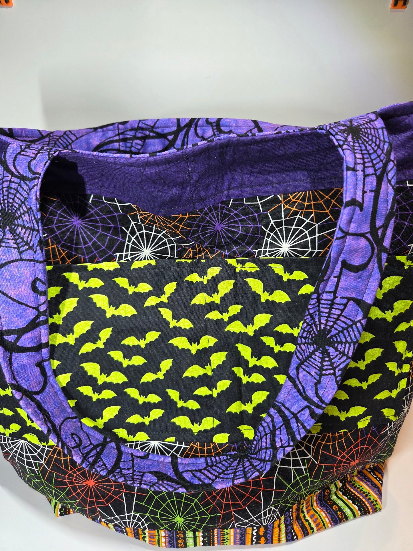 Large Logo Tote - Bats Halloween