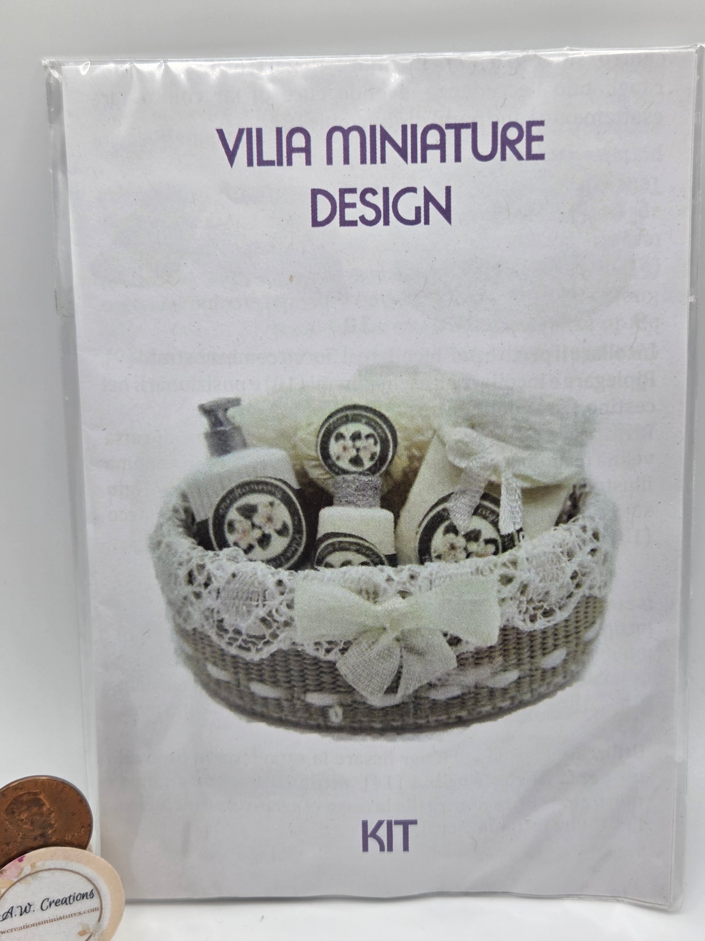 Kit - Bathroom Basket Cream