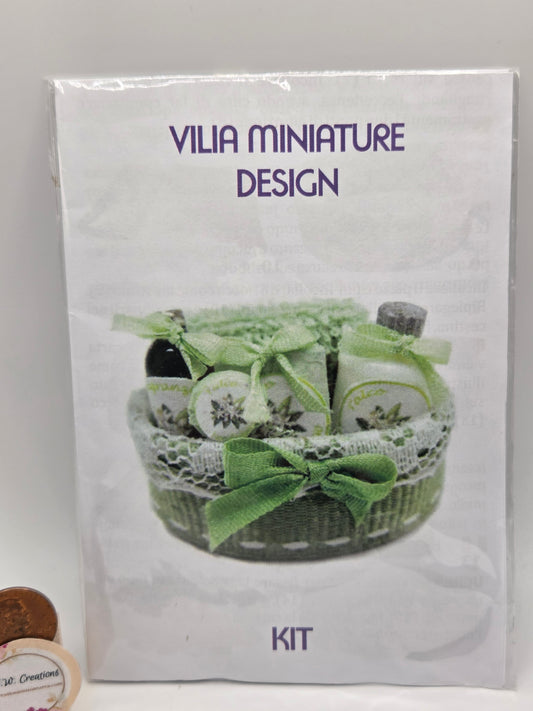 Kit - Bathroom Basket Green