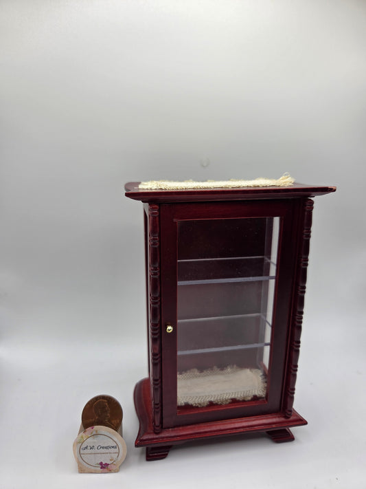 Curio Cabinet - Mahogany