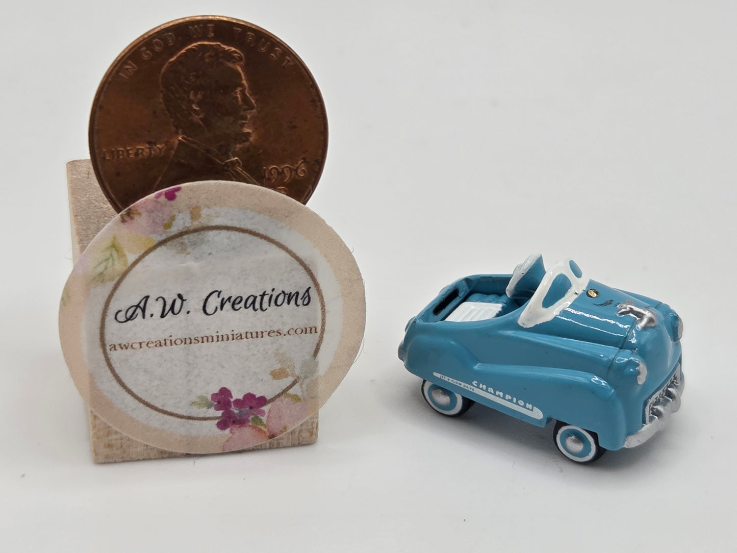 MIniature Pedal Pusher - Blue Murray Champion