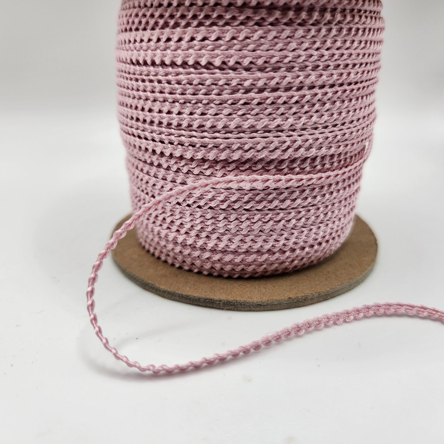 Mini Knobbly Braid #28007- Pink Arbutus