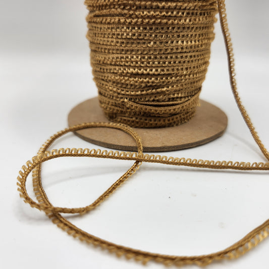 Mini Picot Loop - Brandy