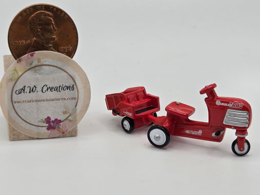 Miniature Pedal Pusher - Tractor and Trailer