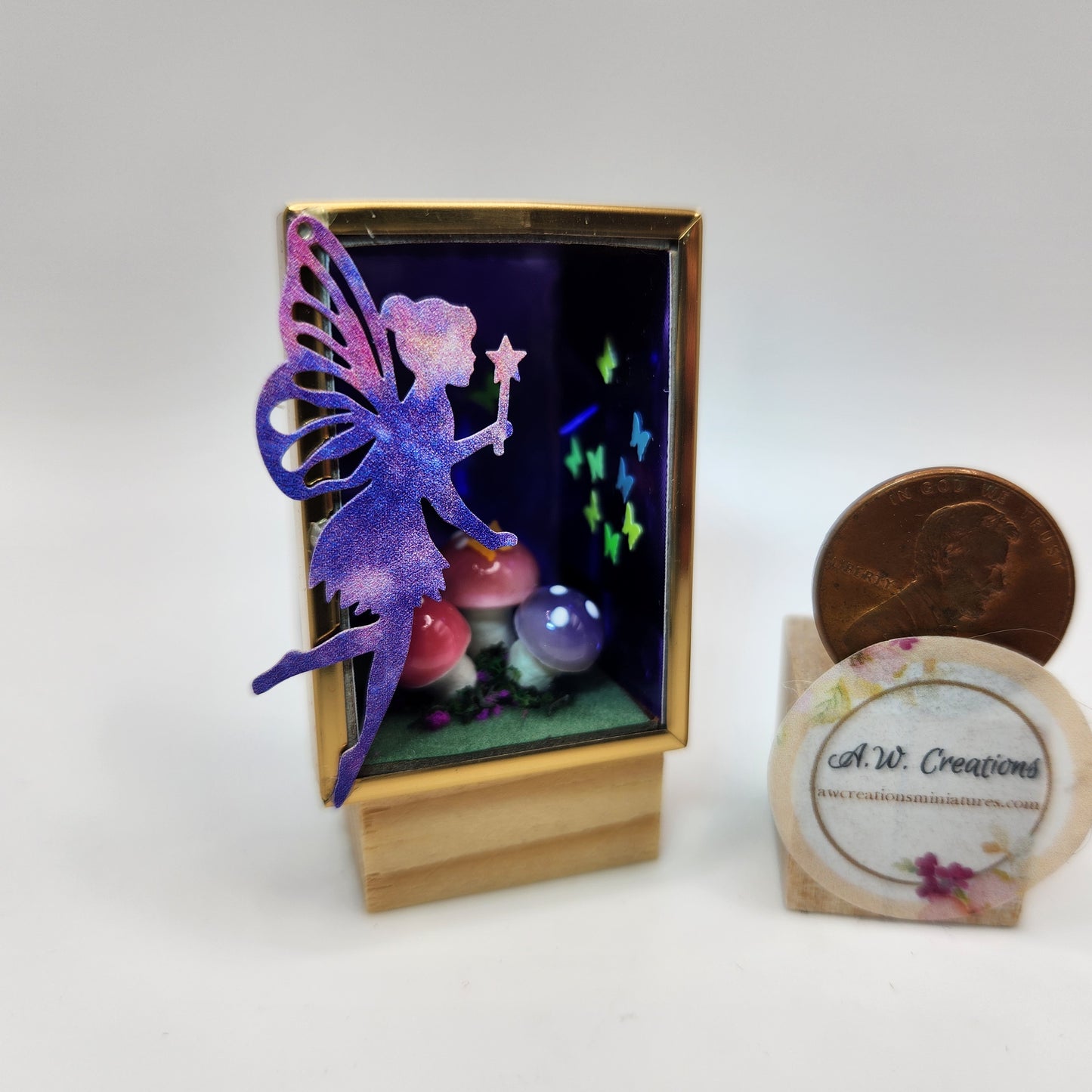 Mini Shadow Box - Fairy