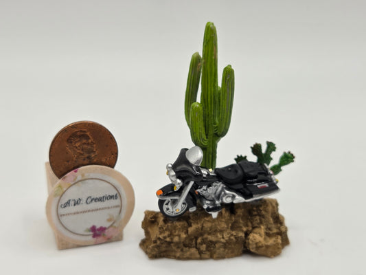 Motorcyle Display - Electra Glide Harley Davidson