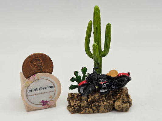 Motorcycle Display - 1933 Flathead Model VLD Harley Davidson