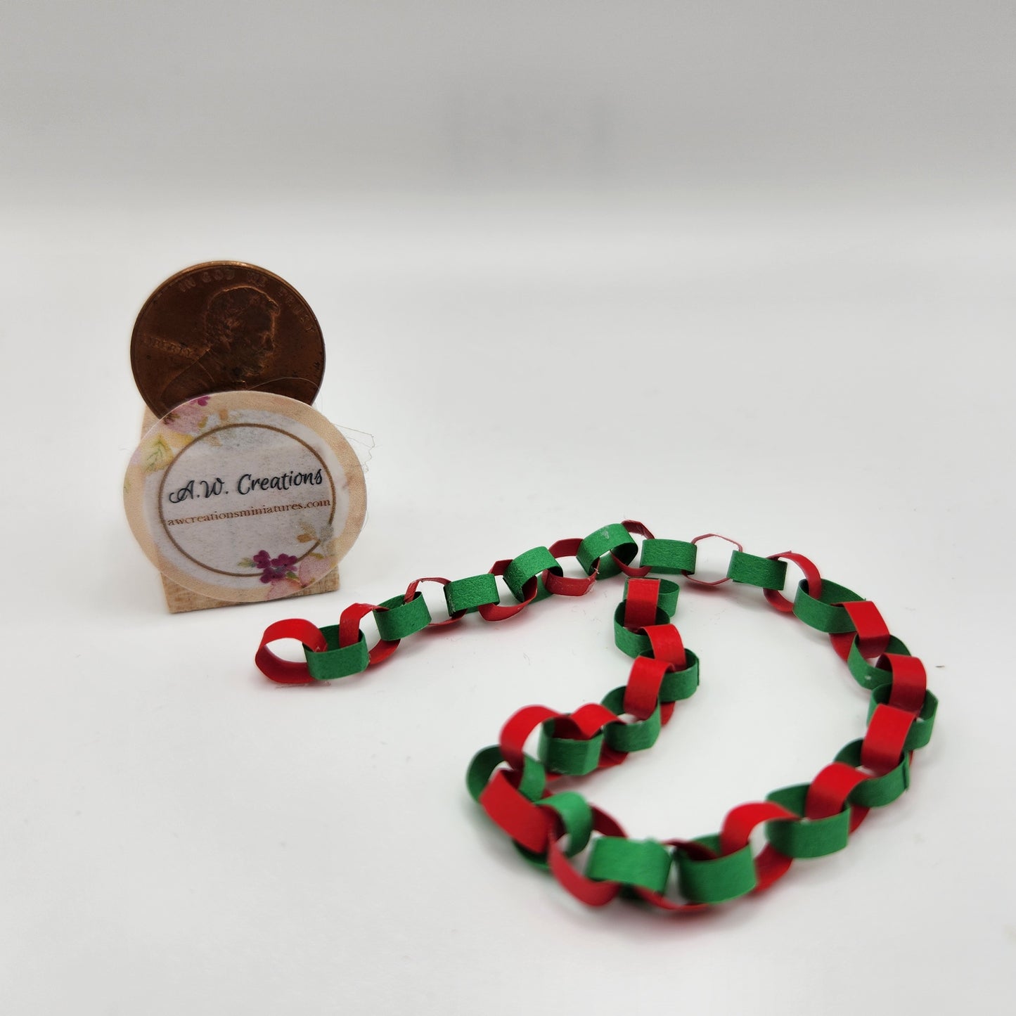 Paper Chain - Red & Green