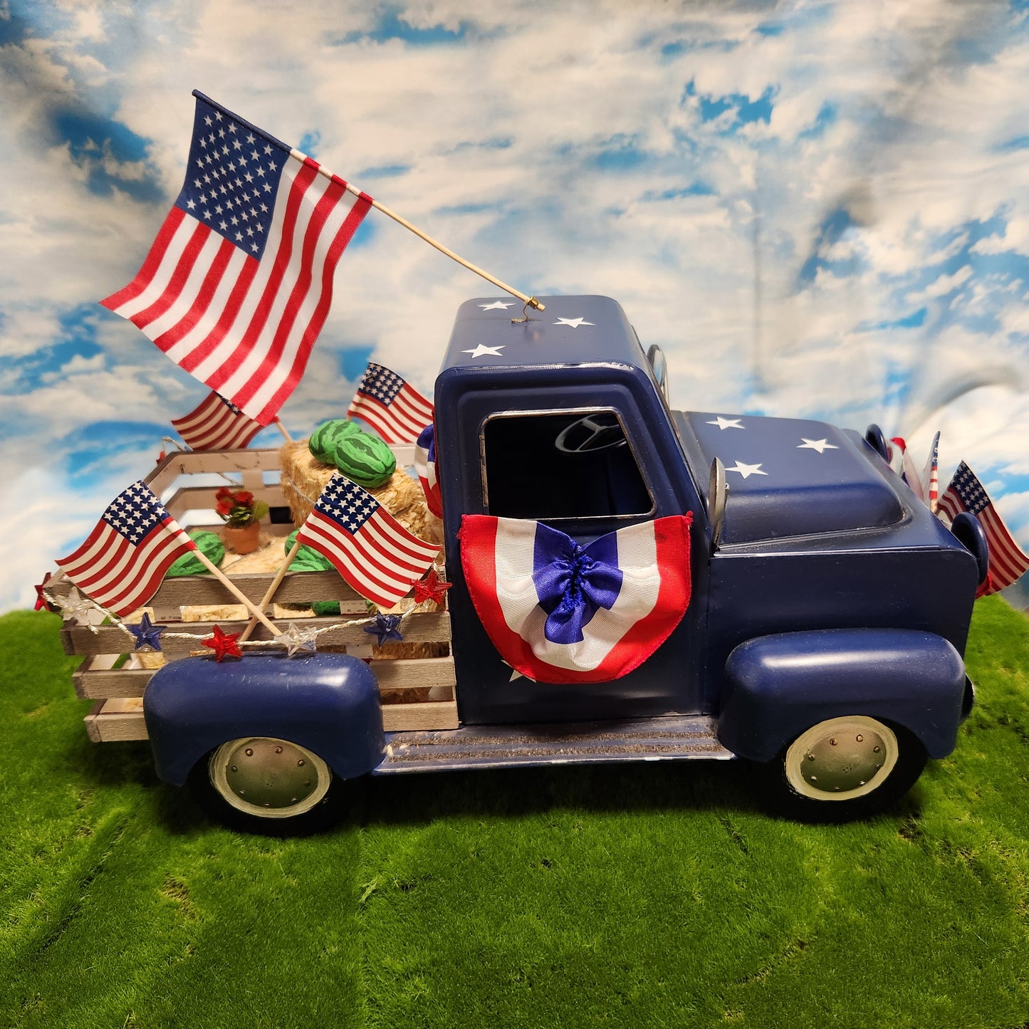 Pickup Truck - Patriotic