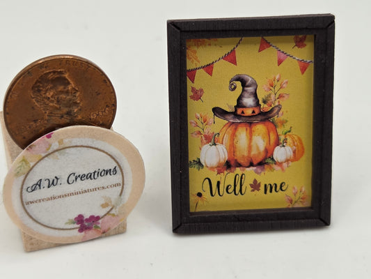 Framed Picture - Well Me