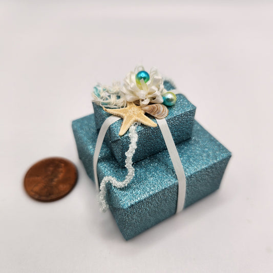 Present - Aqua Seashell