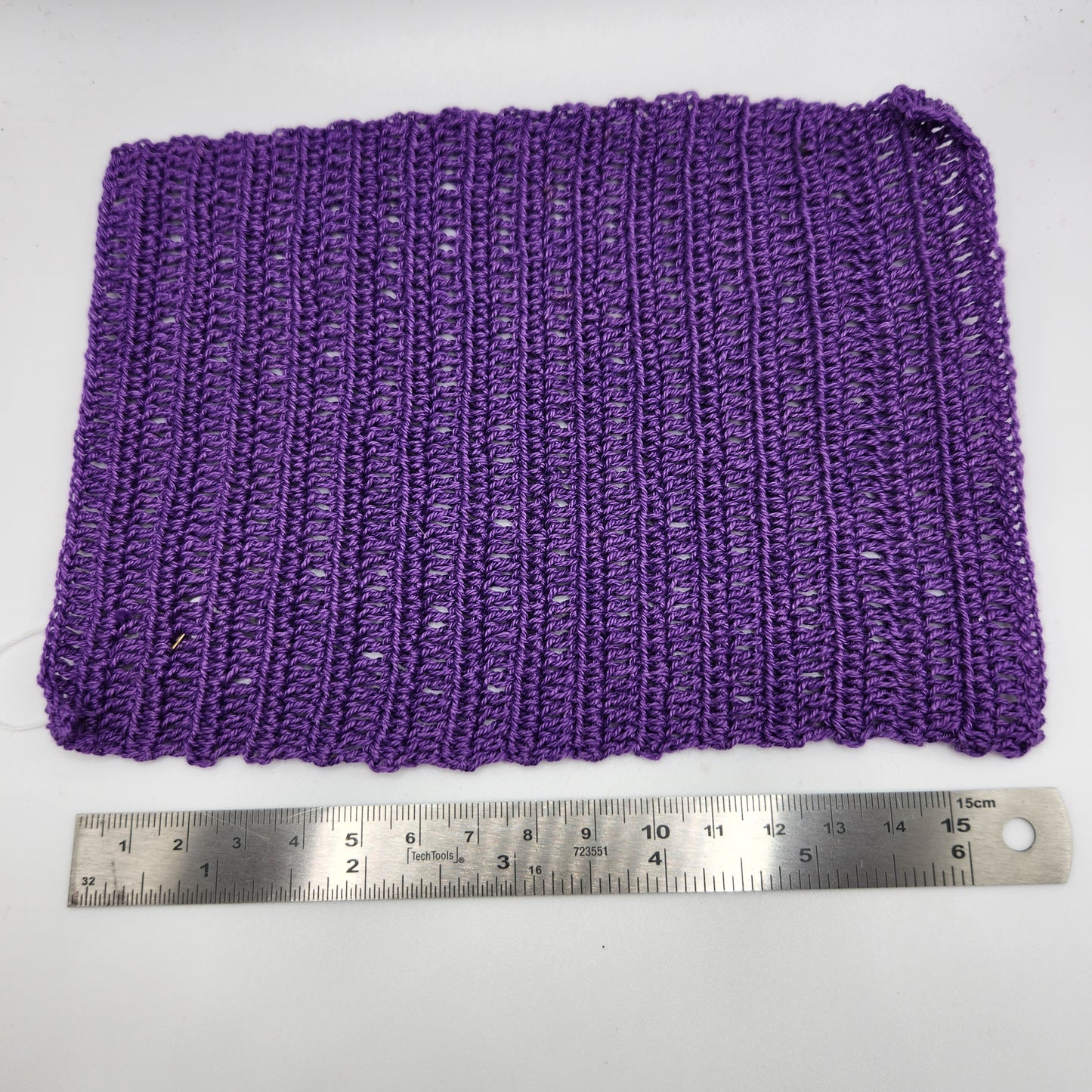 Crochet Afghan Blanket - Purple #2