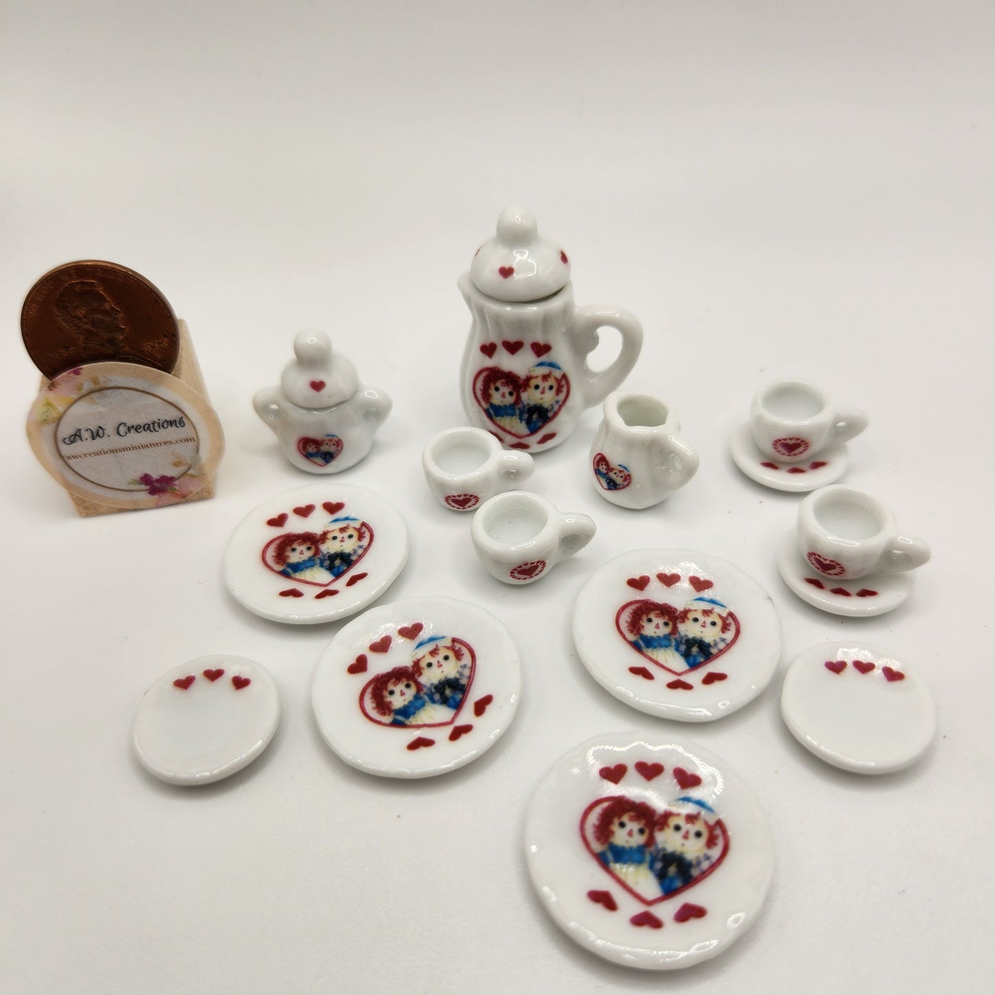 Tea Set - Raggedy Doll