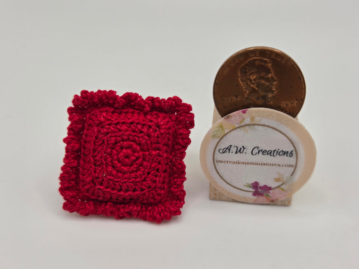 Pillow - Crocheted Square